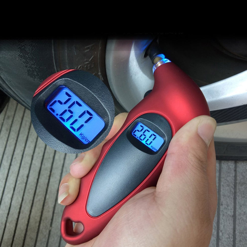 VANGUARD TOOLS|New Tire Pressure Gauge Backlight High-precision Digital Tire Pressure Monitoring Car Tyre Air Pressure Gauge Meter LCD Display
