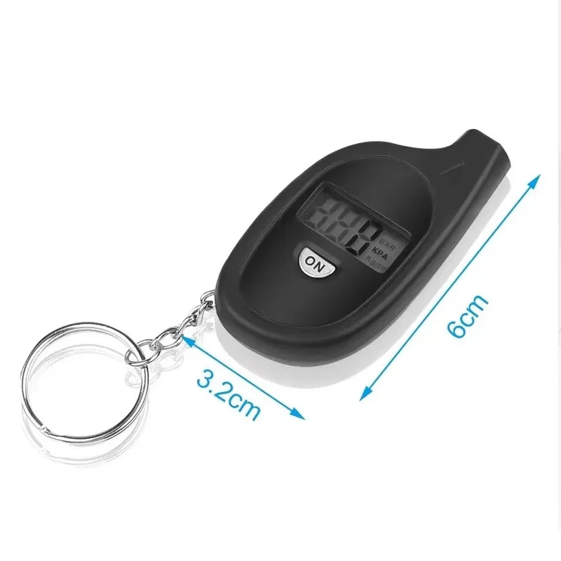 Tire Gauge Digital With LCD Display Car Tire Air Pressure Tester Meter Auto Car Motorcycle Tire Safety Alarm Testing Tools