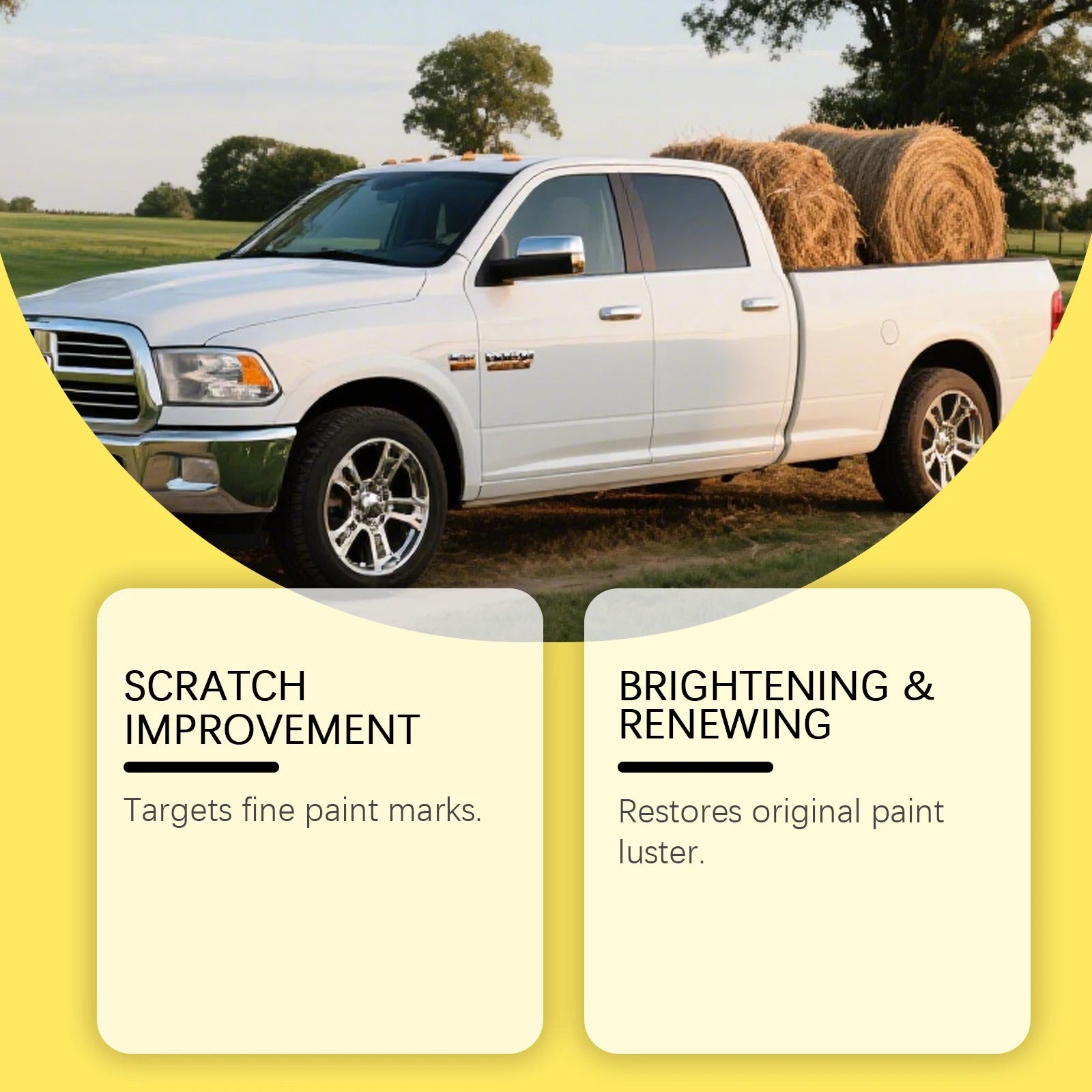 Car Scratch Repair Kit: Polishes, restores and brightens dull car paint, ideal for daily effective maintenance and care.