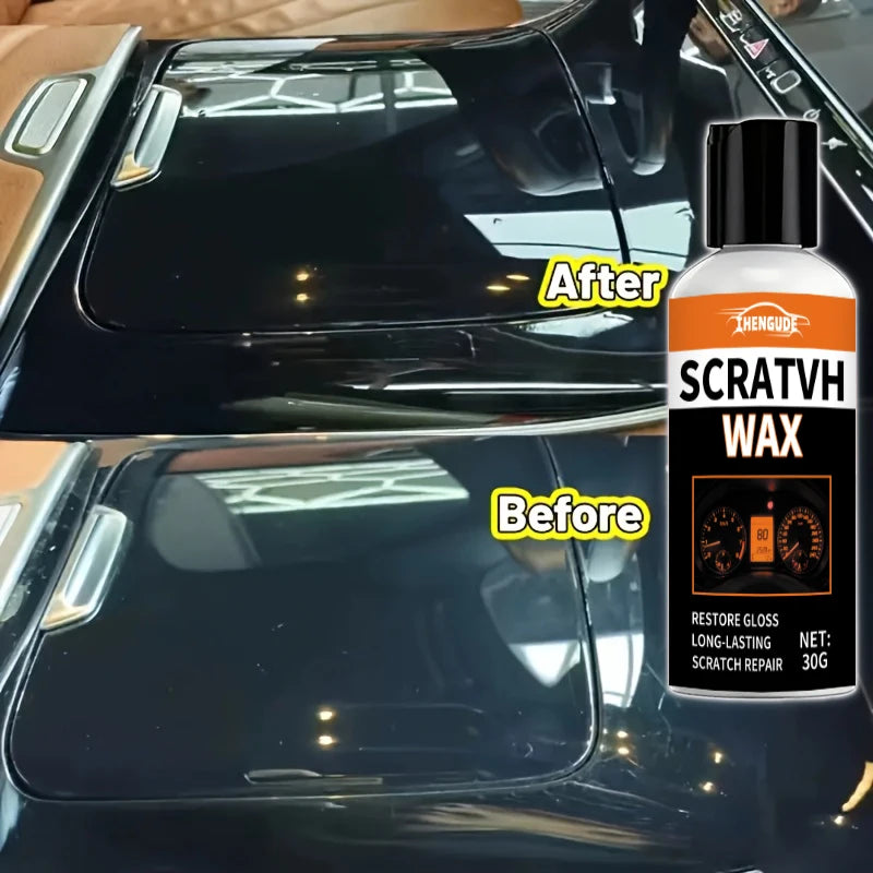 VANGUARD TOOLS|Car Scratch Repair Wax, Dashboard Screen Scratch Repair Agent |   Suitable for Various Scratch Repairs on Central Consoles, Helmets, Glass, Acrylic, and Glasses.