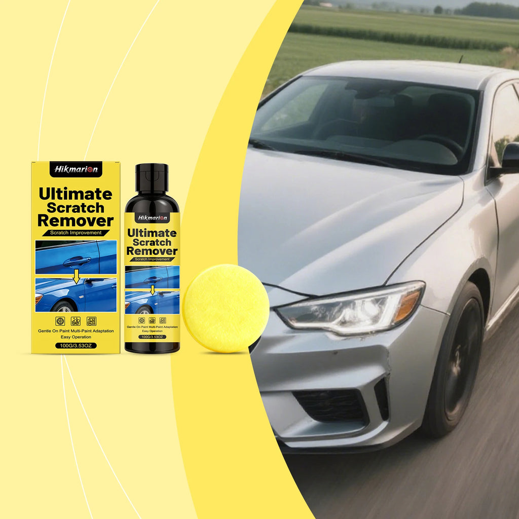Car Scratch Repair Kit: Polishes, restores and brightens dull car paint, ideal for daily effective maintenance and care.