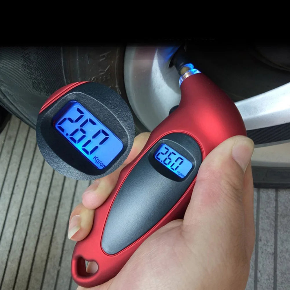 VANGUARD TOOLS|New Tire Pressure Gauge Backlight High-precision Digital Tire Pressure Monitoring Car Tyre Air Pressure Gauge Meter LCD Display